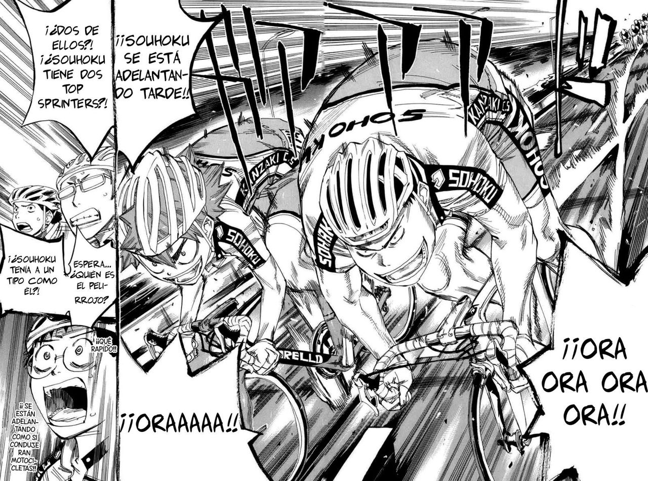 Yowamushi Pedal Capitulo 76: Top Sprinters página 16