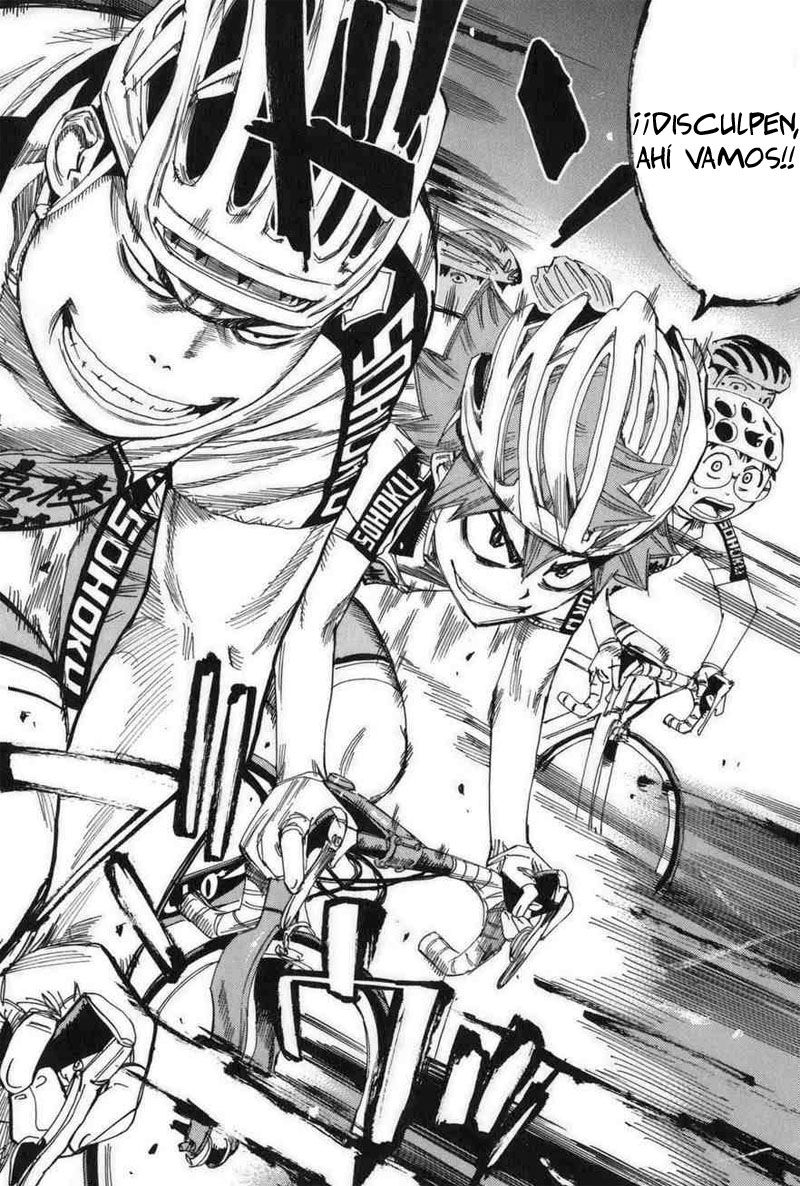 Yowamushi Pedal Capitulo 76: Top Sprinters página 9