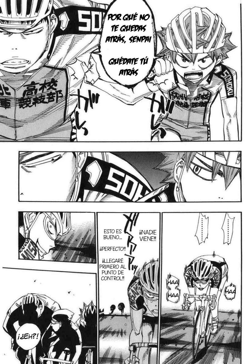 Yowamushi Pedal Capitulo 77: ¡¡Competición!! página 14