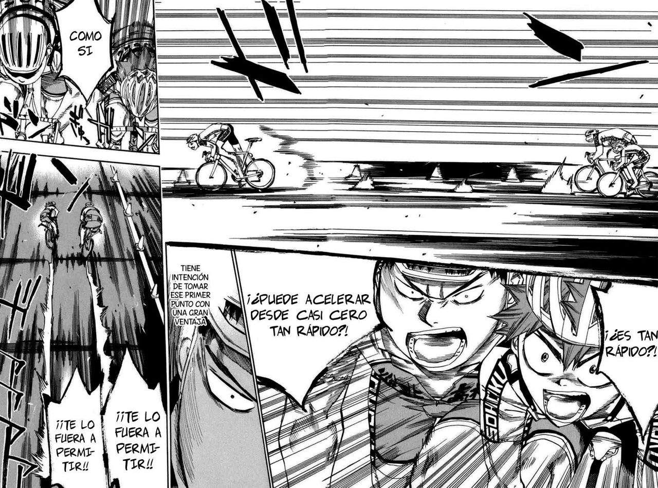 Yowamushi Pedal Capitulo 78: ¡¡MÁQUINA DE CORRER!! página 14