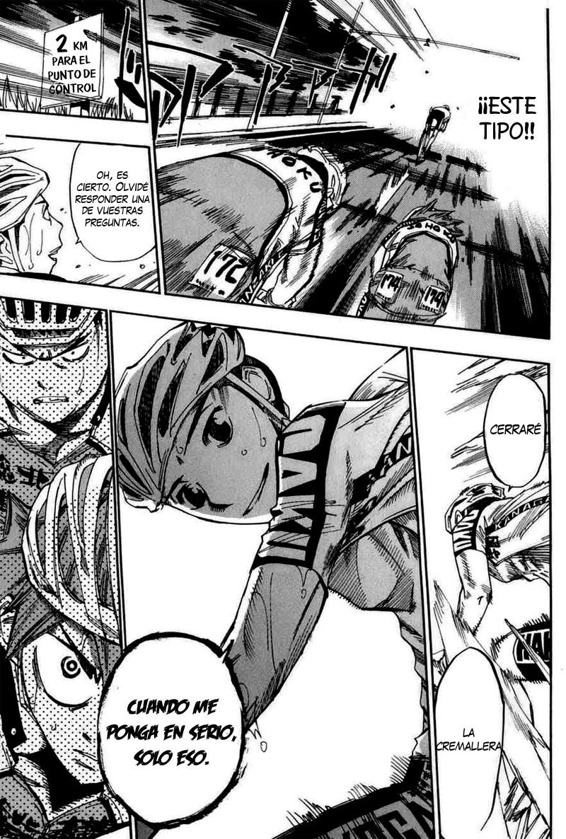 Yowamushi Pedal Capitulo 78: ¡¡MÁQUINA DE CORRER!! página 16