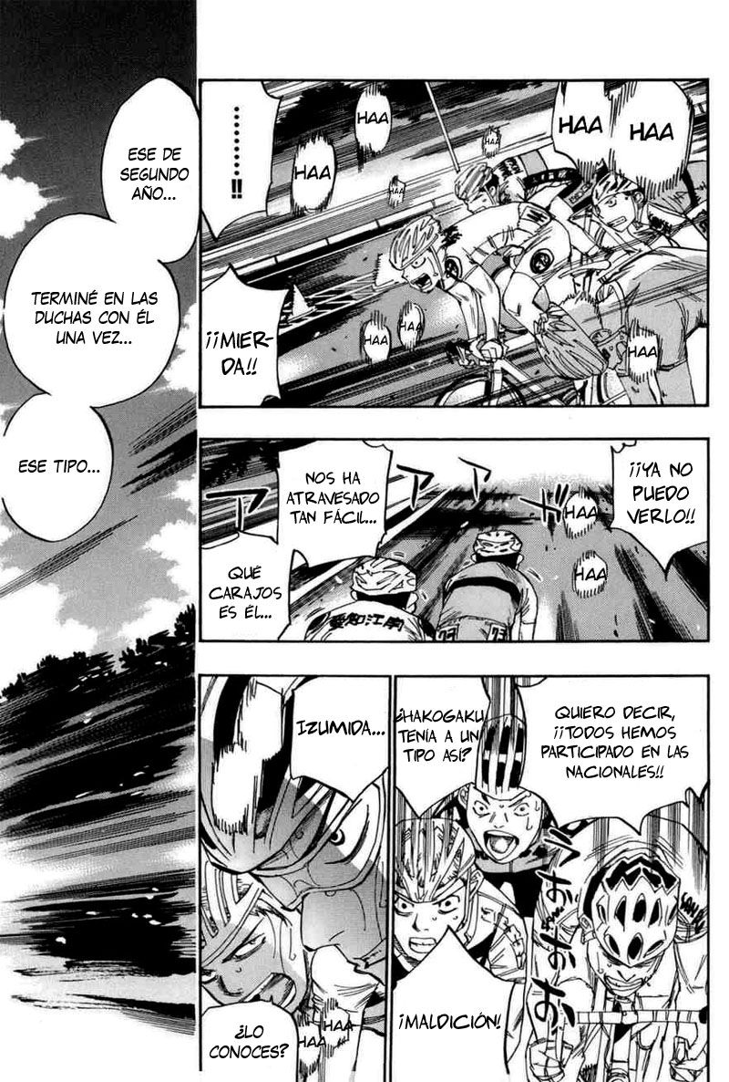 Yowamushi Pedal Capitulo 78: ¡¡MÁQUINA DE CORRER!! página 4