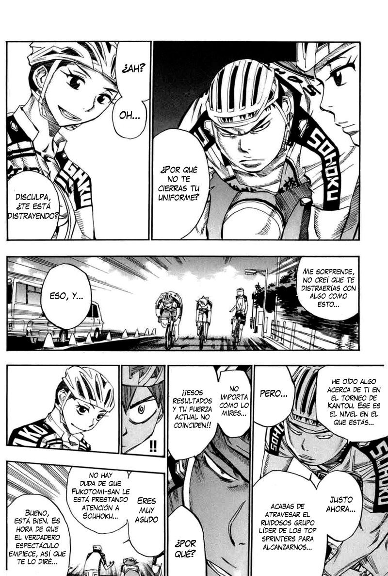 Yowamushi Pedal Capitulo 78: ¡¡MÁQUINA DE CORRER!! página 9