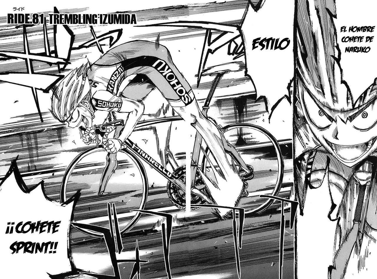Yowamushi Pedal Capitulo 81: El tembloroso Izumida página 2