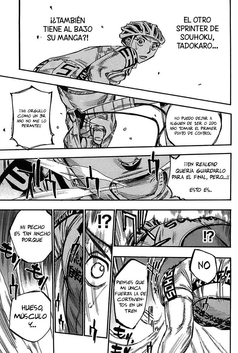 Yowamushi Pedal Capitulo 81: El tembloroso Izumida página 8