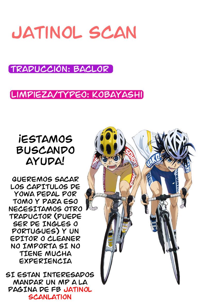 Yowamushi Pedal Capitulo 83: Pérdida página 17
