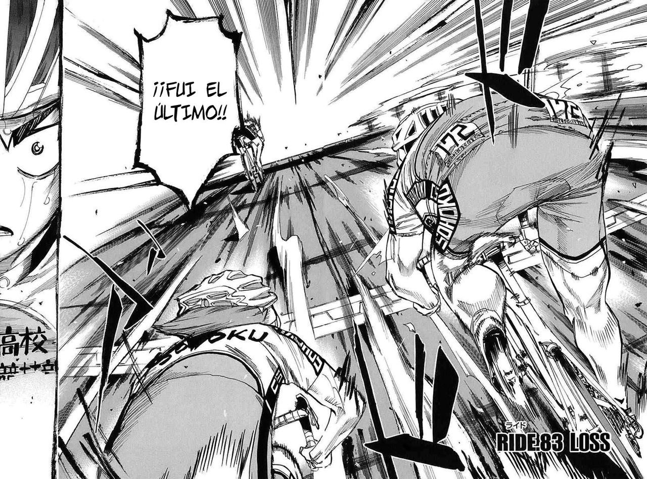 Yowamushi Pedal Capitulo 83: Pérdida página 5