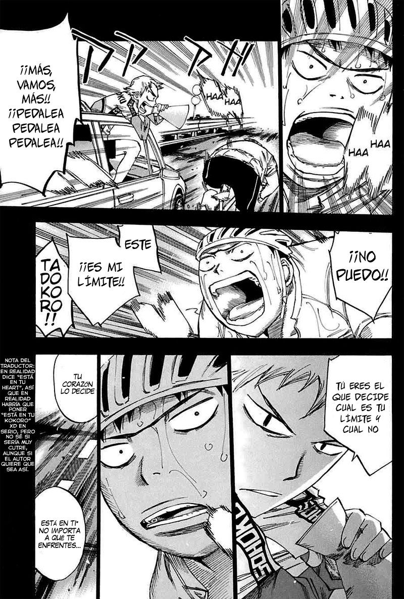 Yowamushi Pedal Capitulo 83: Pérdida página 9