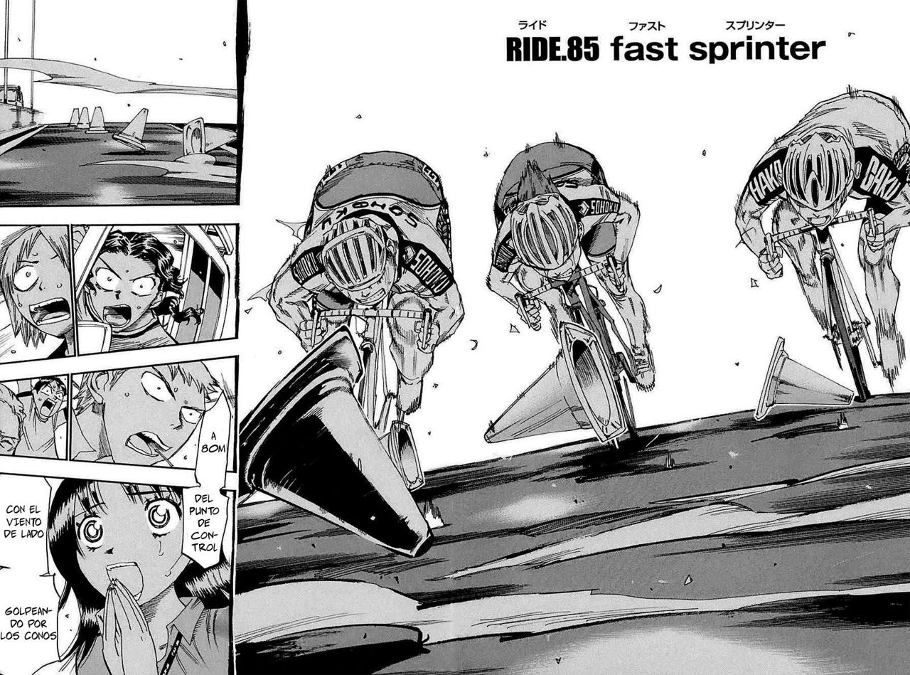 Yowamushi Pedal Capitulo 85: EL RÁPIDO SPRINTER página 2
