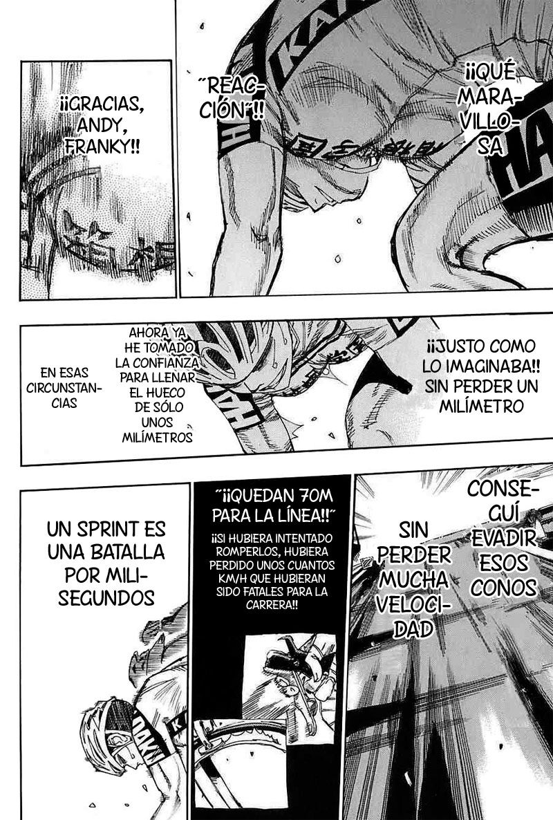 Yowamushi Pedal Capitulo 85: EL RÁPIDO SPRINTER página 6