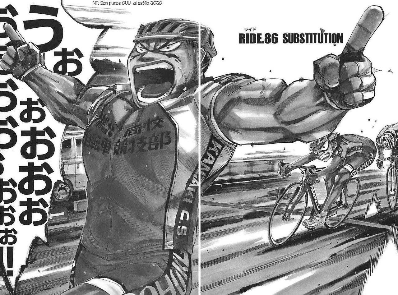 Yowamushi Pedal Capitulo 86: Intercambiar página 2
