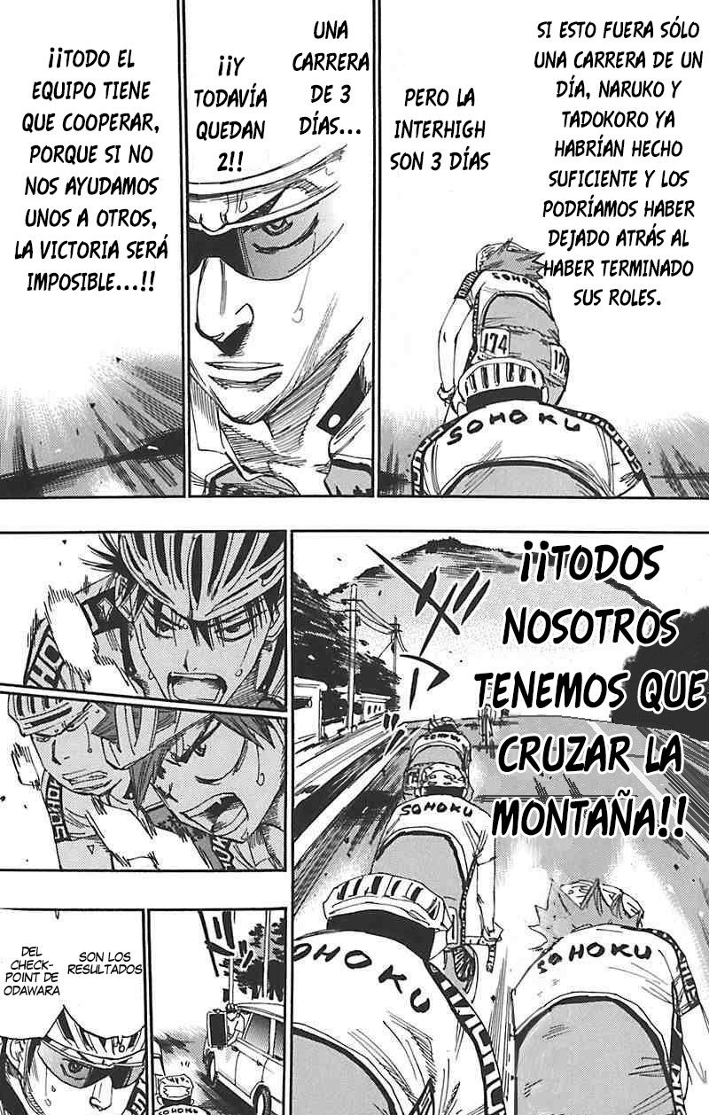 Yowamushi Pedal Capitulo 88: PUEDO VER EL CIELO página 16