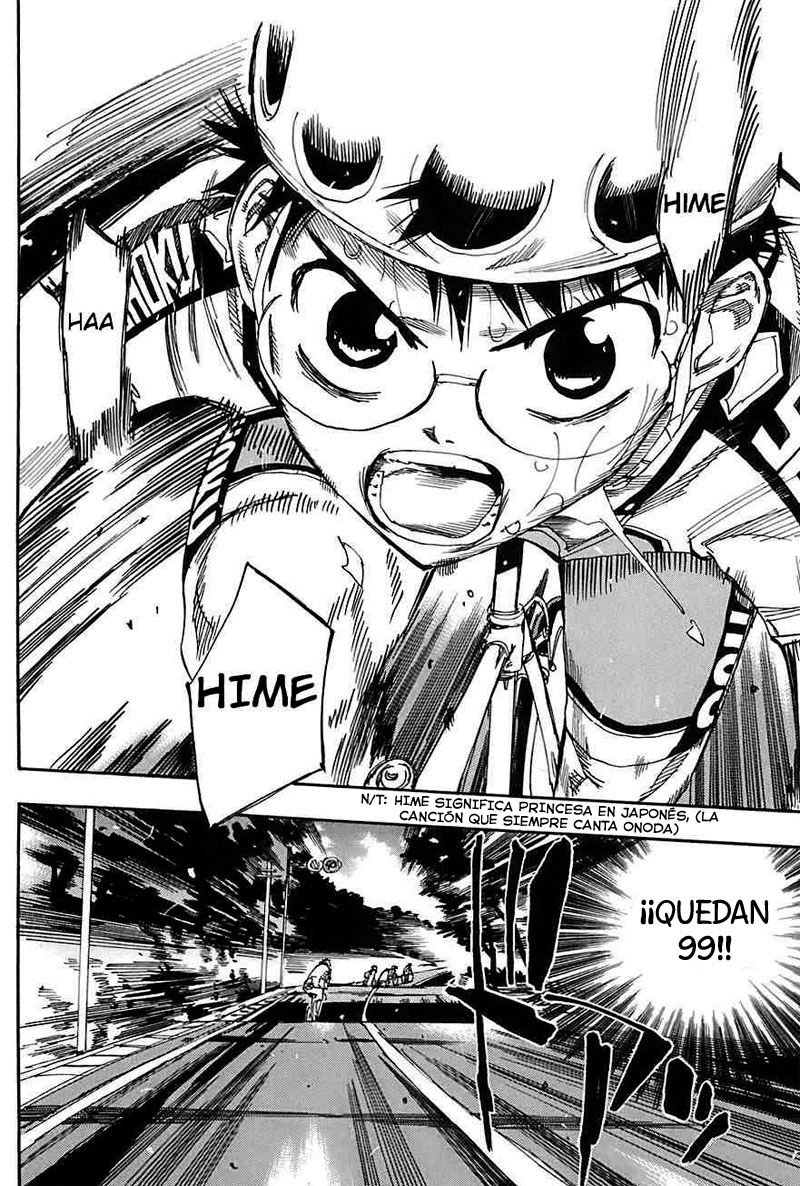 Yowamushi Pedal Capitulo 89: 100 PERSONAS página 22