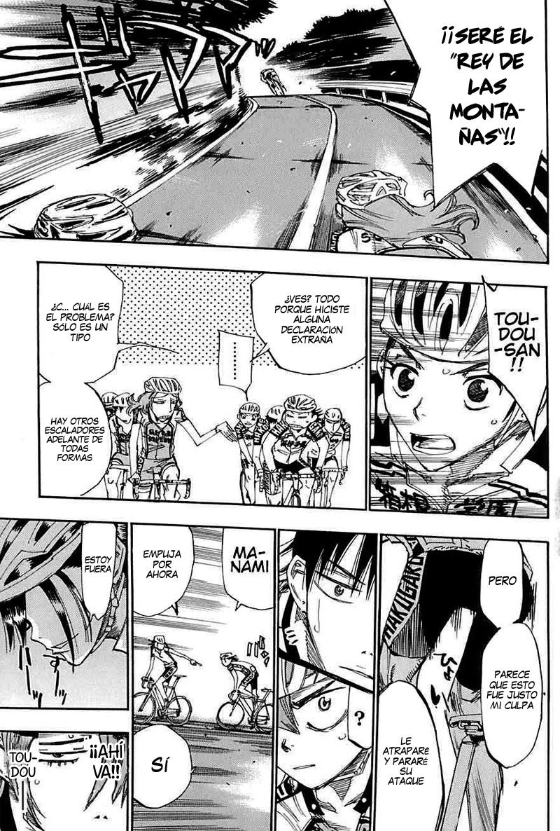 Yowamushi Pedal Capitulo 91: EL DIOS DE LA MONTAÑA TOUDOU página 11
