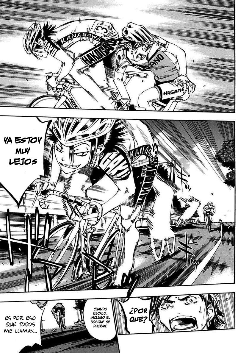 Yowamushi Pedal Capitulo 91: EL DIOS DE LA MONTAÑA TOUDOU página 14