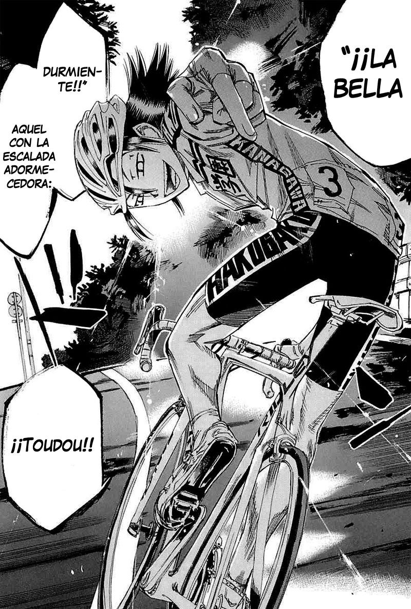 Yowamushi Pedal Capitulo 91: EL DIOS DE LA MONTAÑA TOUDOU página 15