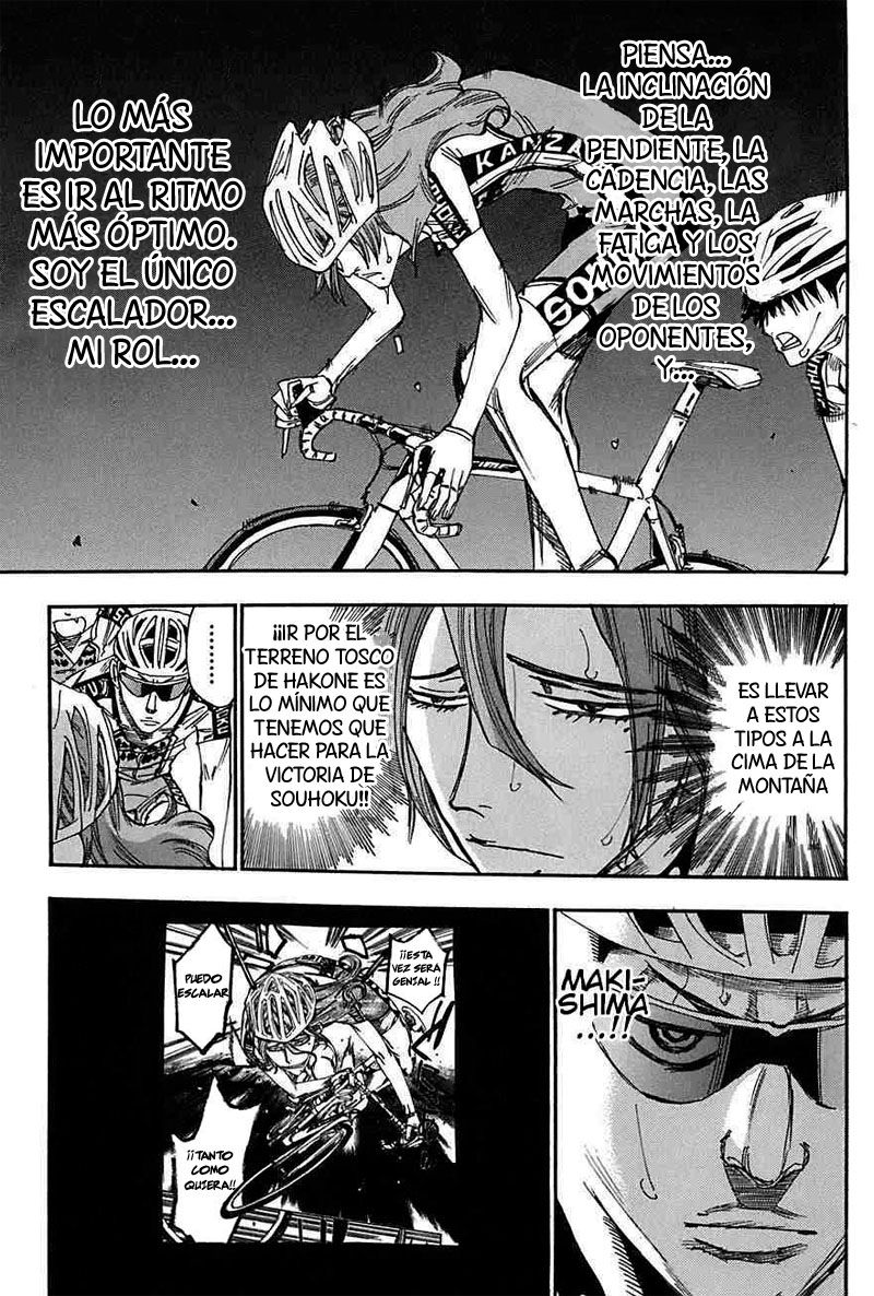 Yowamushi Pedal Capitulo 91: EL DIOS DE LA MONTAÑA TOUDOU página 5