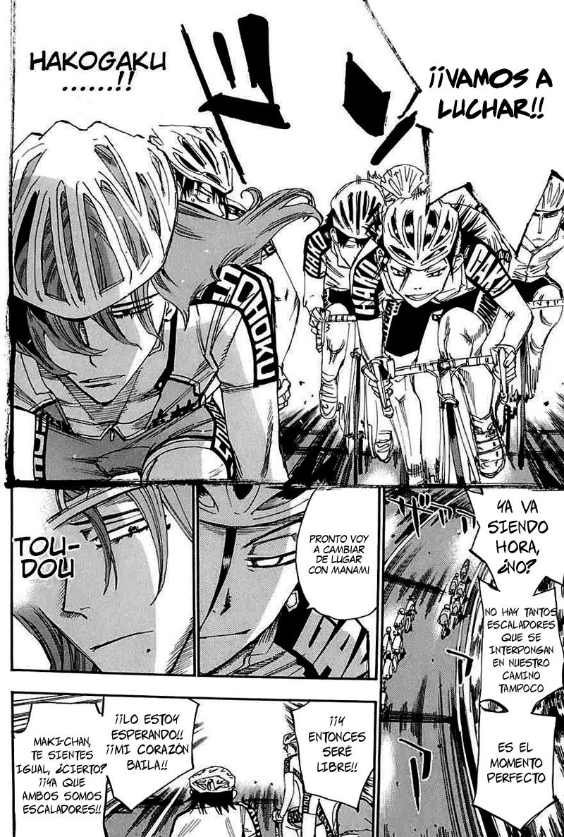 Yowamushi Pedal Capitulo 91: EL DIOS DE LA MONTAÑA TOUDOU página 8