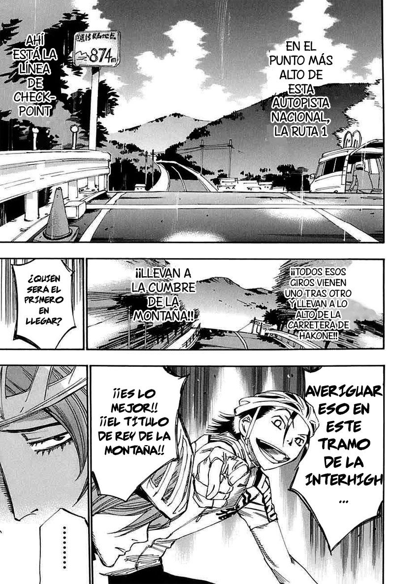 Yowamushi Pedal Capitulo 91: EL DIOS DE LA MONTAÑA TOUDOU página 9