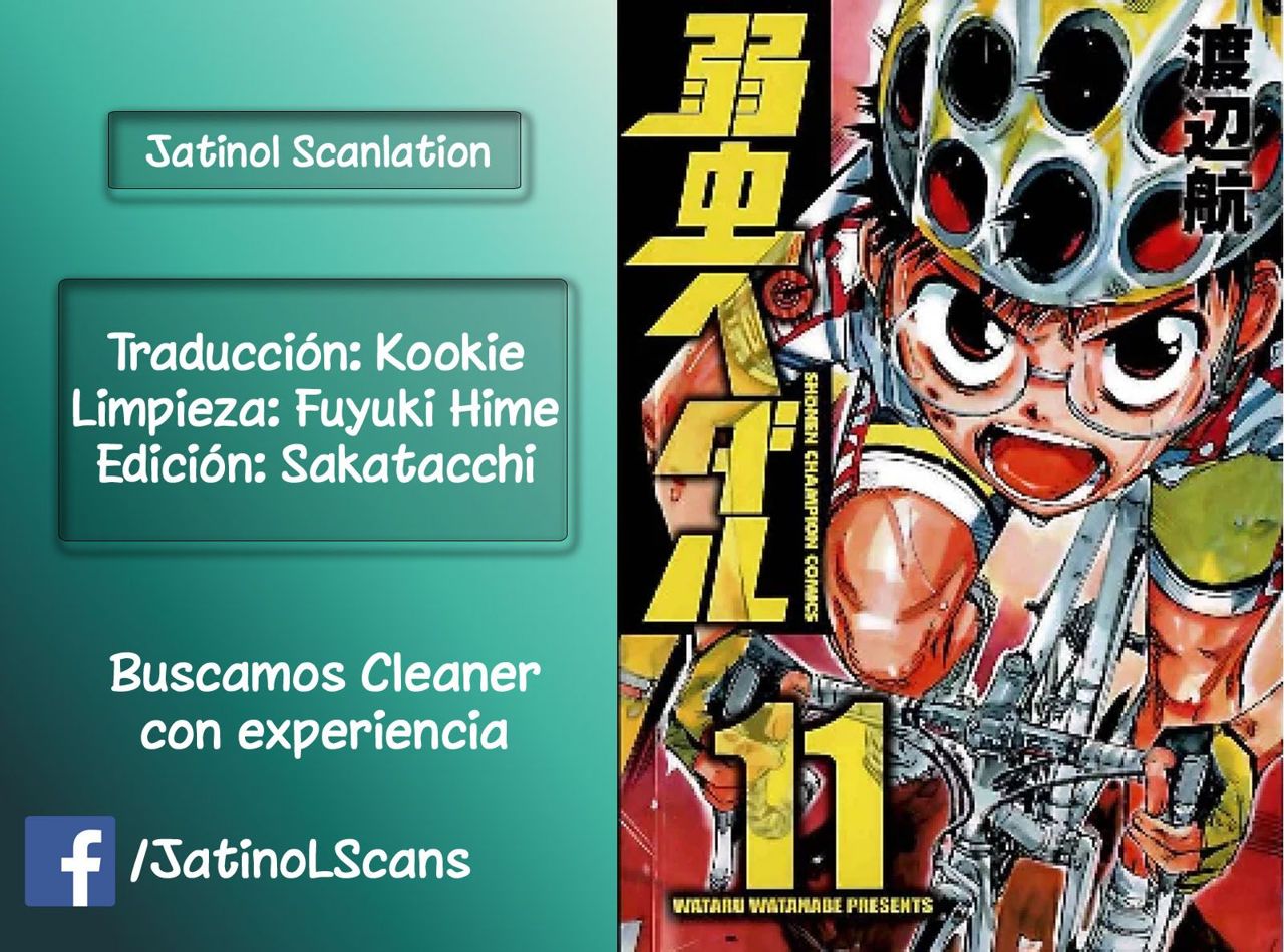 Yowamushi Pedal Capitulo 93: UN ESCALADOR MÁS página 19