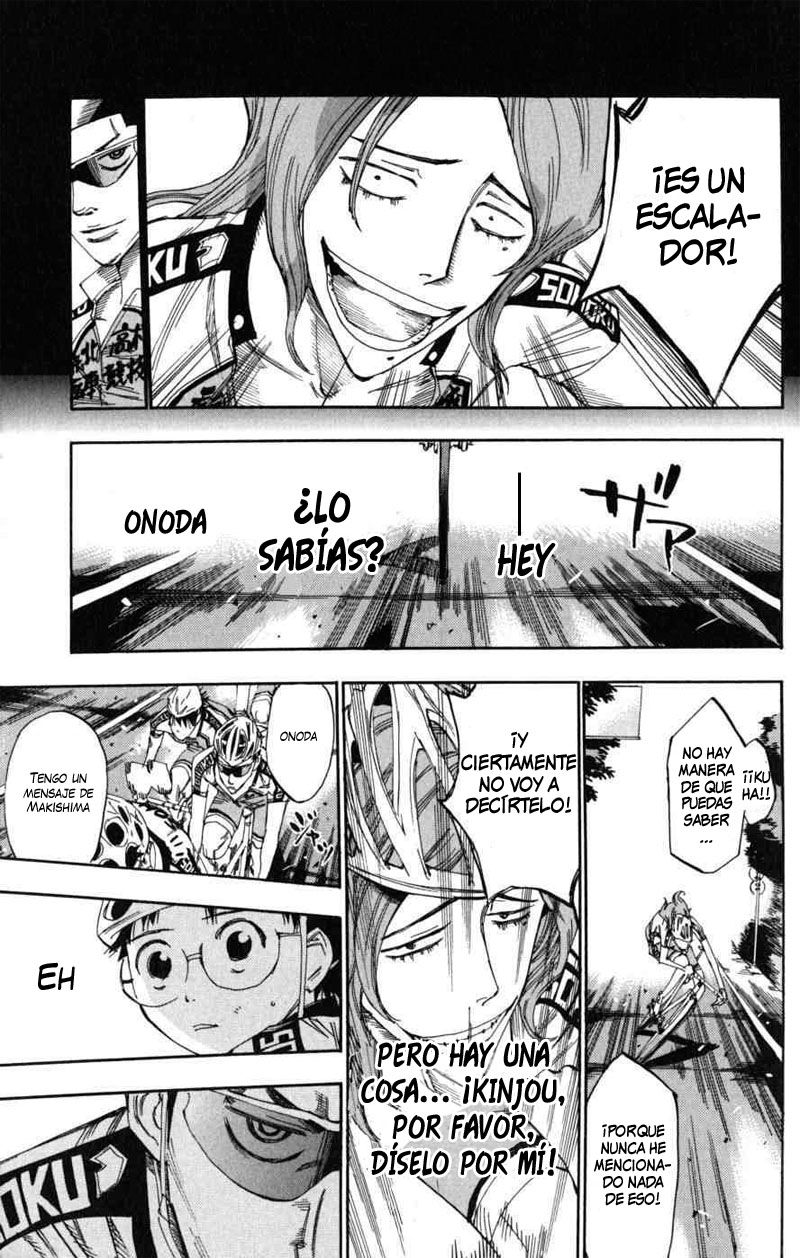 Yowamushi Pedal Capitulo 96: LA ESPERANZA LLEGA página 17