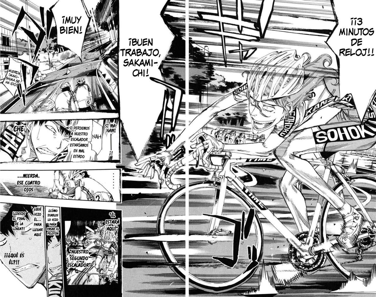 Yowamushi Pedal Capitulo 96: LA ESPERANZA LLEGA página 8