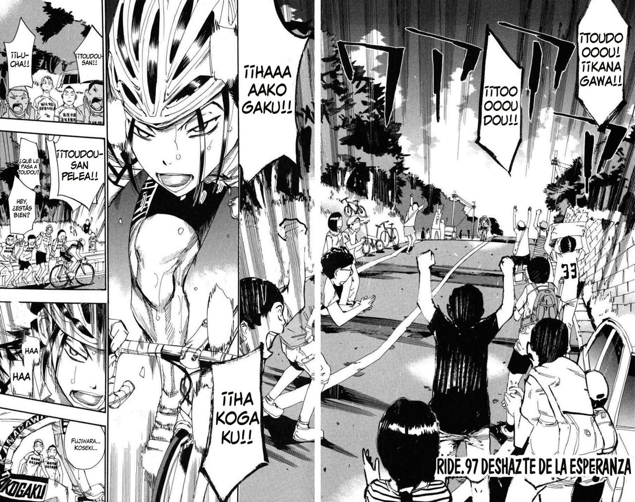 Yowamushi Pedal Capitulo 97: TIRA LA ESPERANZA página 4