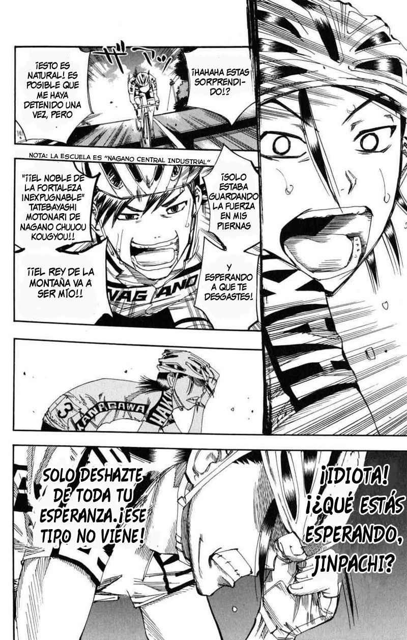 Yowamushi Pedal Capitulo 97: TIRA LA ESPERANZA página 9