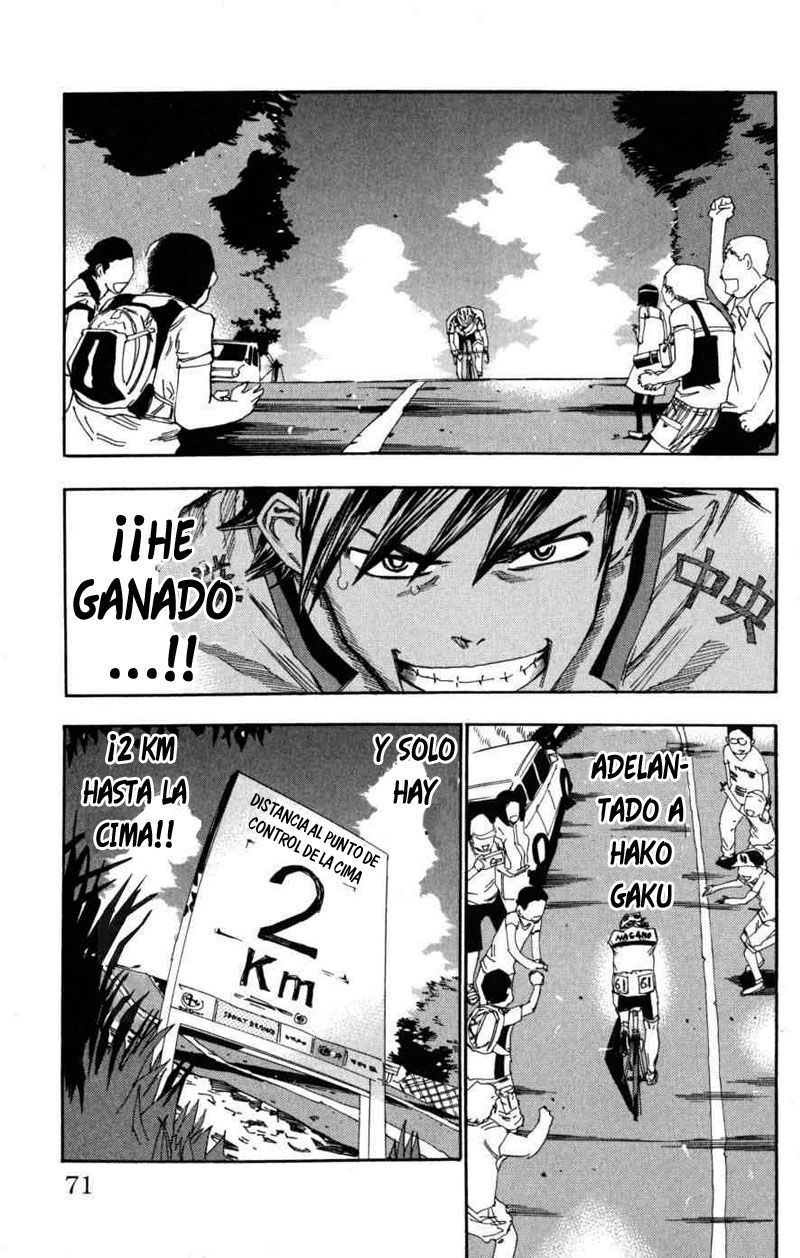 Yowamushi Pedal Capitulo 98: CLIMAX página 3