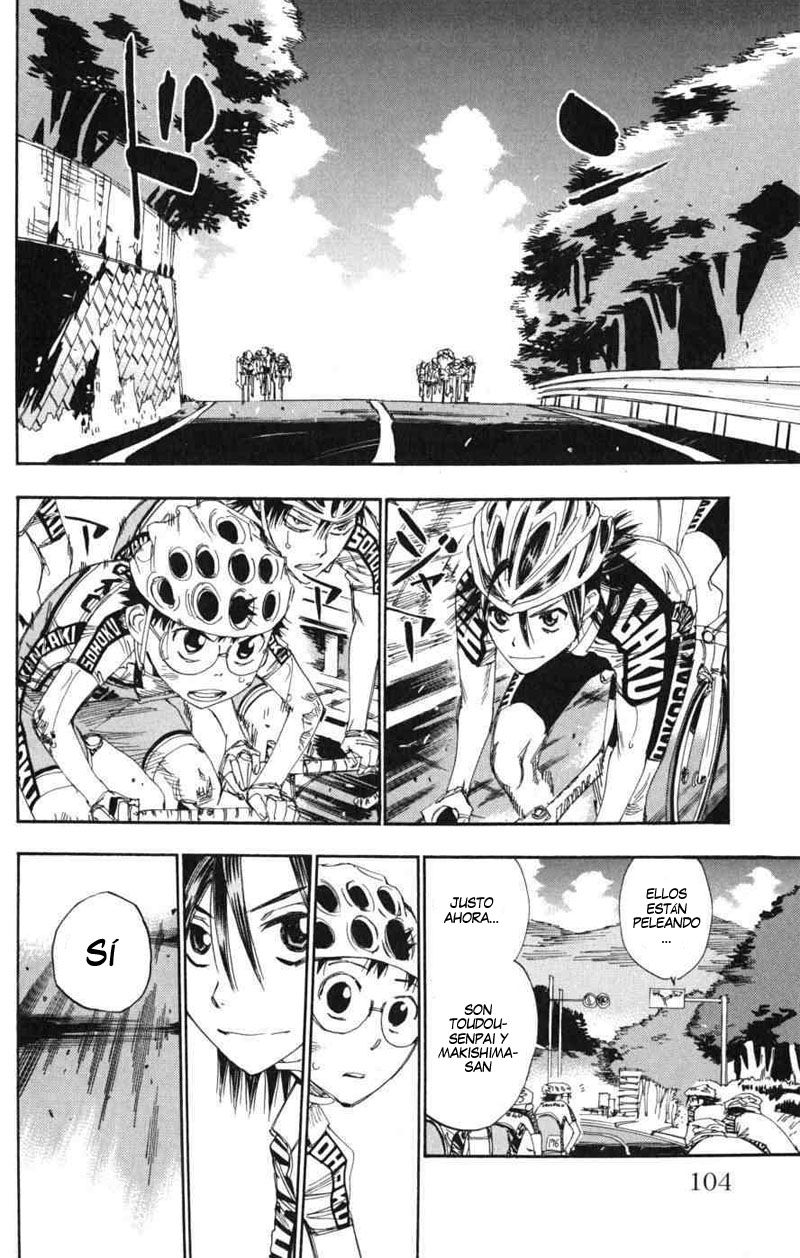 Yowamushi Pedal Capitulo 99: Carrera.99 La última escalada. página 12