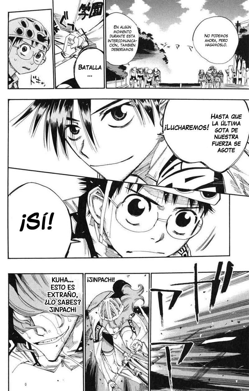 Yowamushi Pedal Capitulo 99: Carrera.99 La última escalada. página 14
