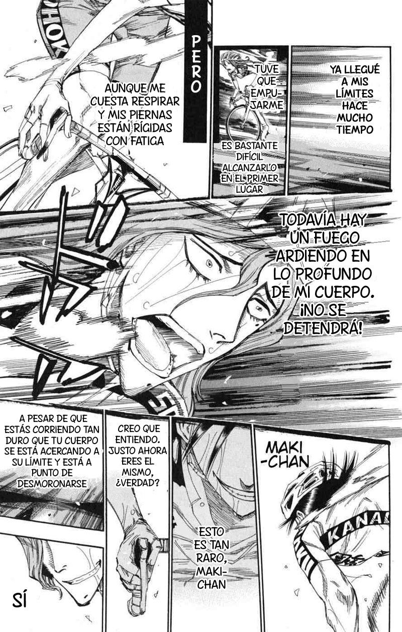 Yowamushi Pedal Capitulo 99: Carrera.99 La última escalada. página 15