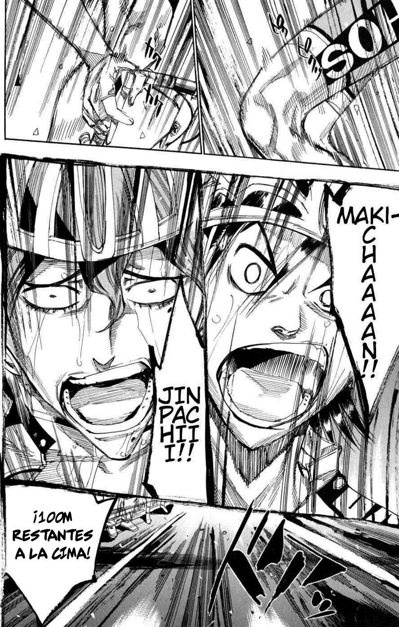 Yowamushi Pedal Capitulo 99: Carrera.99 La última escalada. página 17