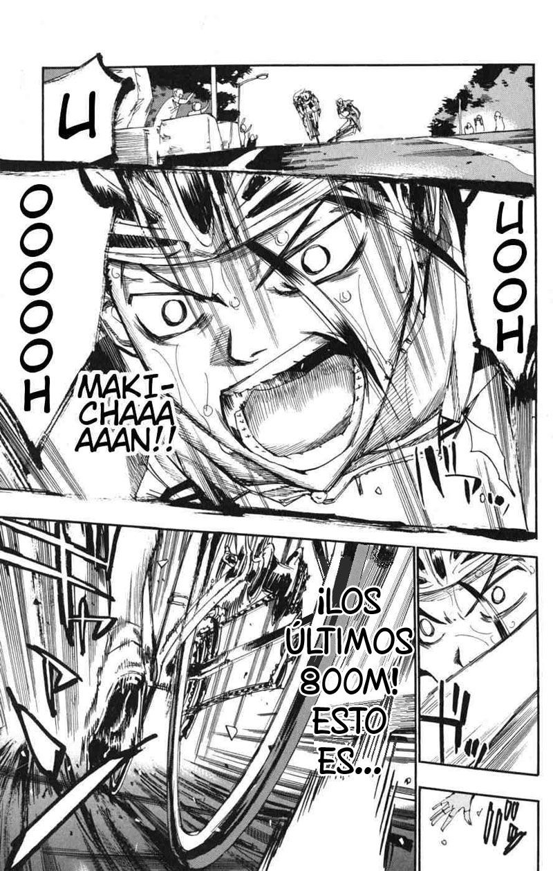 Yowamushi Pedal Capitulo 99: Carrera.99 La última escalada. página 3
