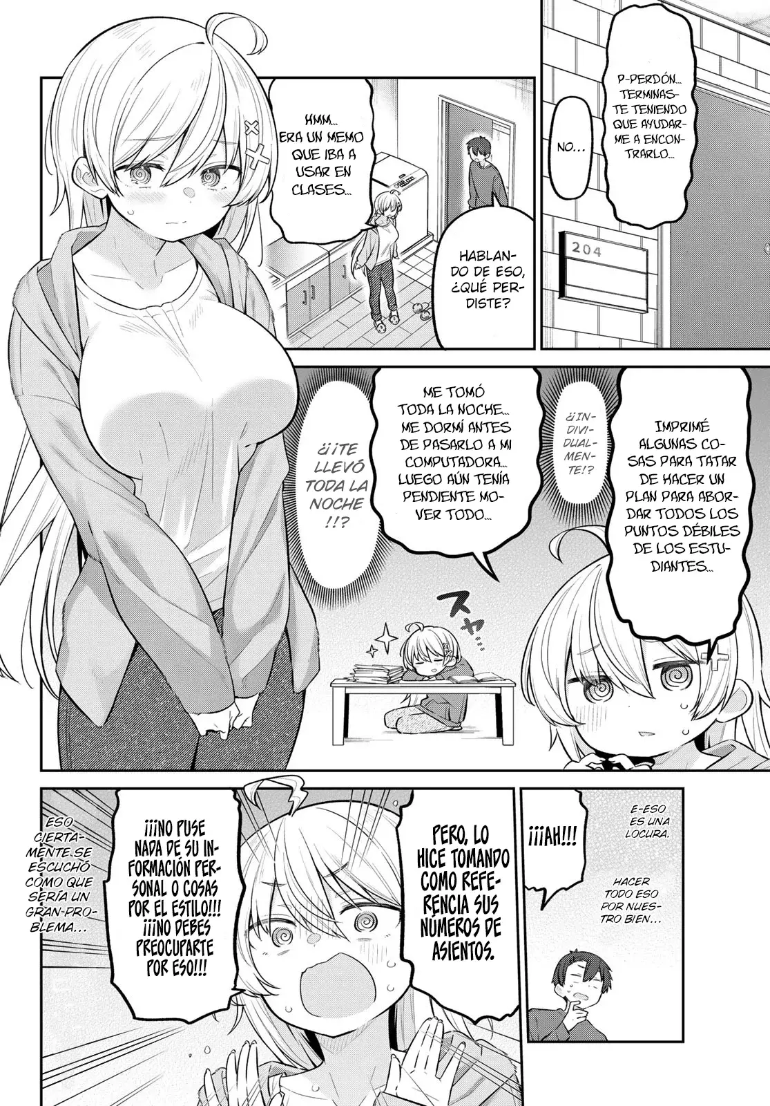 Yowayowa Sensei Capitulo 11: Lo que busca la profesora débil página 9