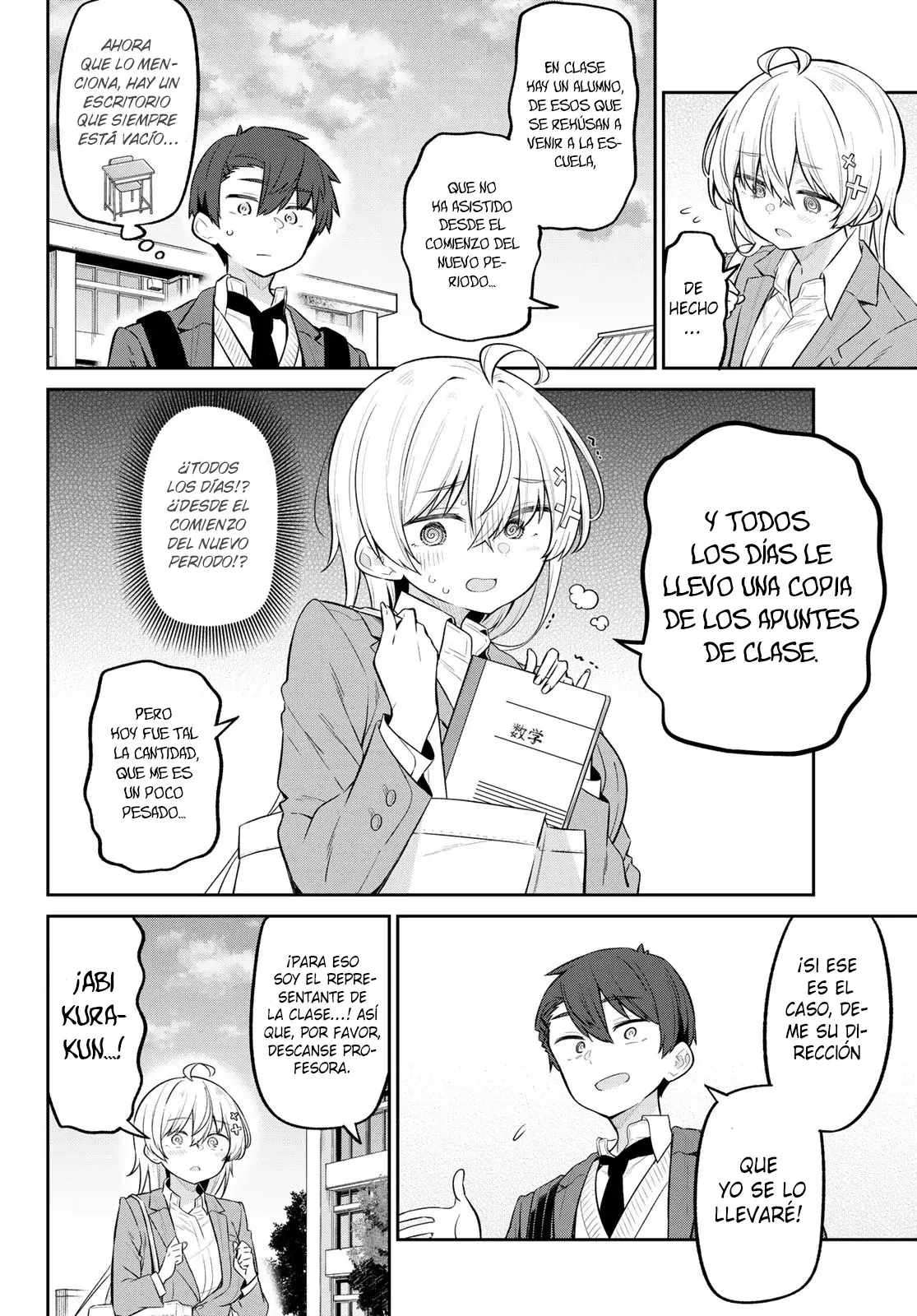 Yowayowa Sensei Capitulo 12 página 3