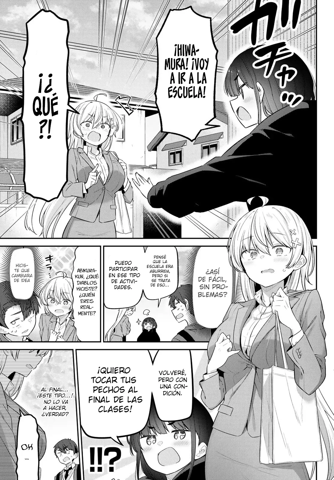 Yowayowa Sensei Capitulo 13: La determinación de Kumo Mimomi página 10
