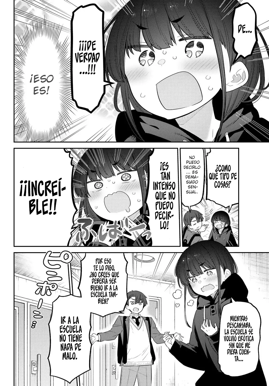 Yowayowa Sensei Capitulo 13: La determinación de Kumo Mimomi página 9