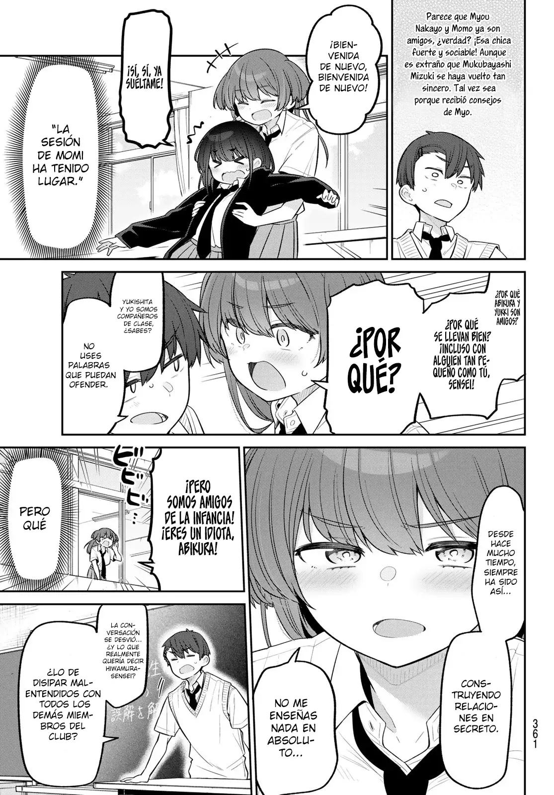 Yowayowa Sensei Capitulo 15: Reunión Yowa Yowa página 6