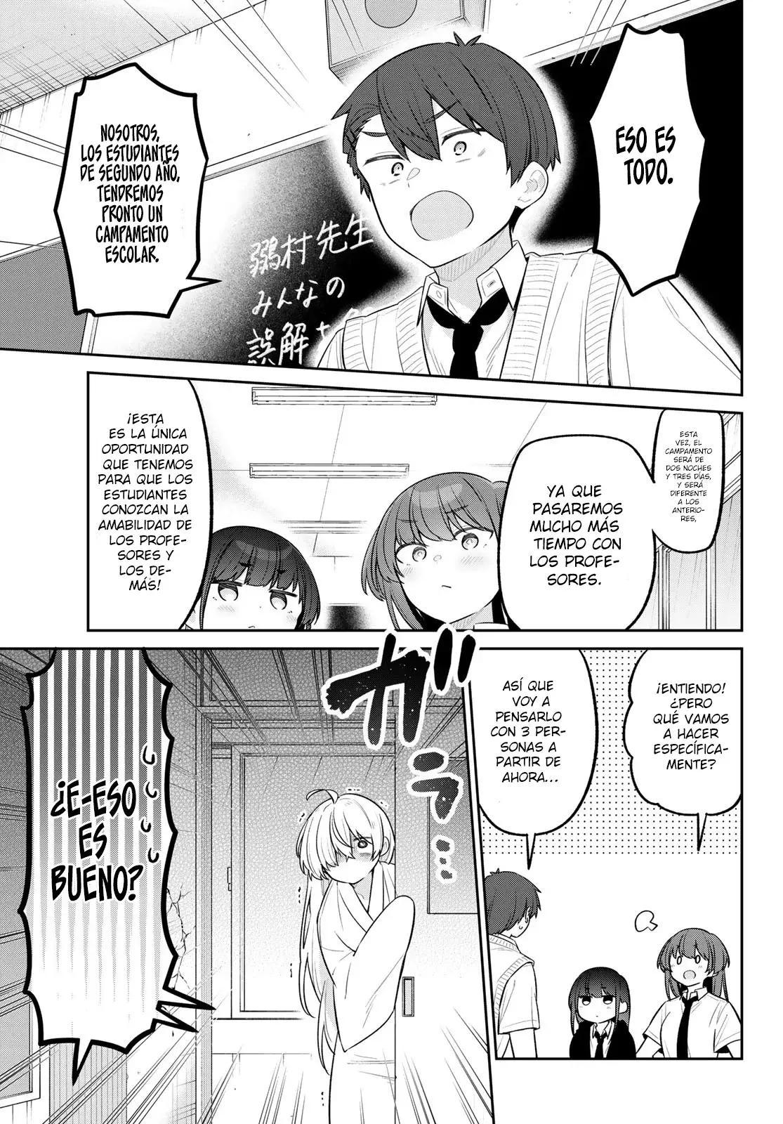 Yowayowa Sensei Capitulo 15: Reunión Yowa Yowa página 8