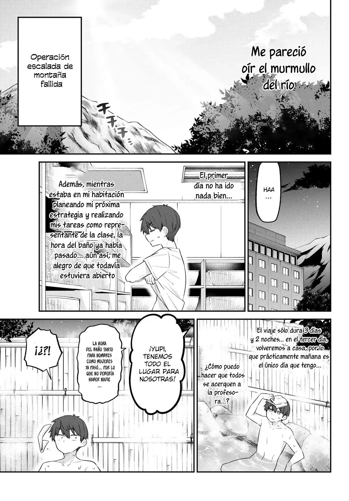Yowayowa Sensei Capitulo 16: Viaje Escolar Yowa Yowa página 14