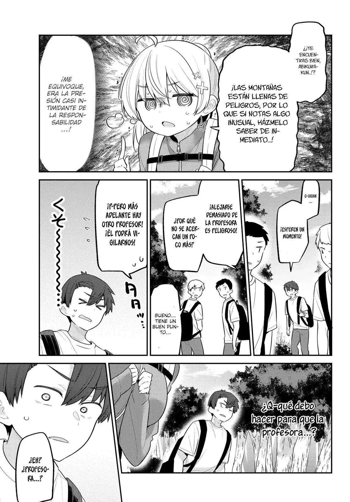 Yowayowa Sensei Capitulo 16: Viaje Escolar Yowa Yowa página 6
