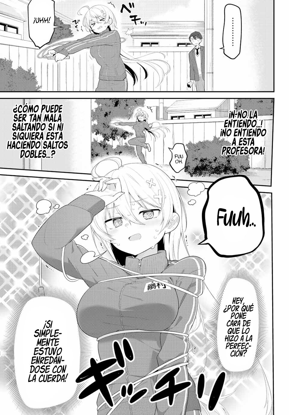 Yowayowa Sensei Capitulo 2: Débil y Tímida Detrás de la Escuela página 10