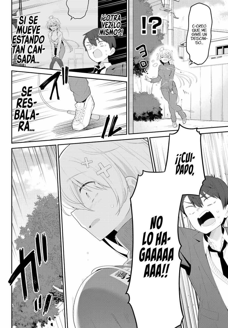 Yowayowa Sensei Capitulo 2: Débil y Tímida Detrás de la Escuela página 11