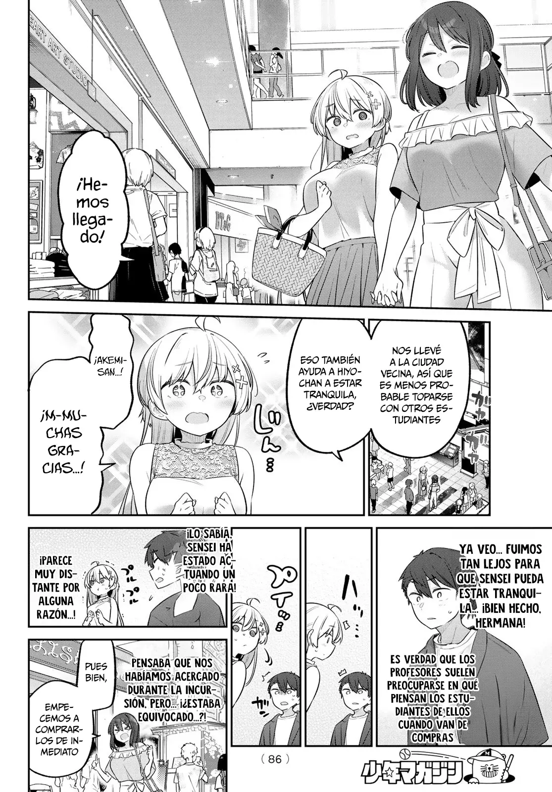 Yowayowa Sensei Capitulo 20 página 8