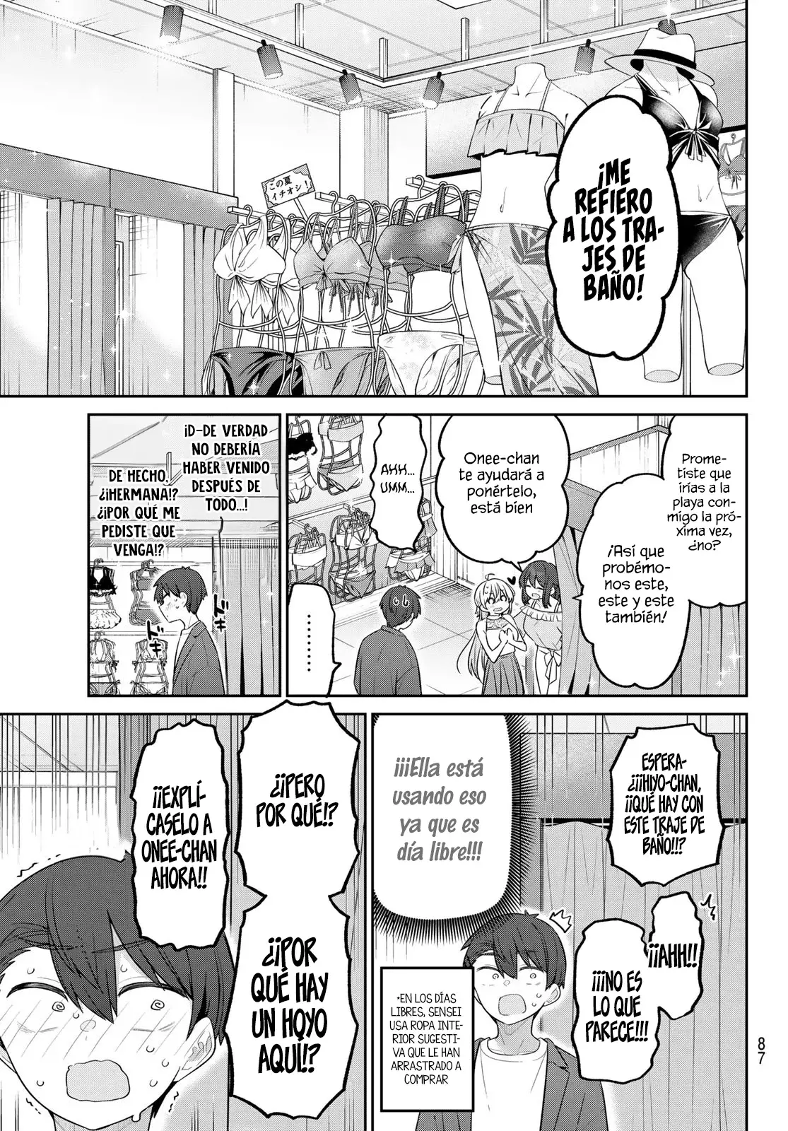 Yowayowa Sensei Capitulo 20 página 9