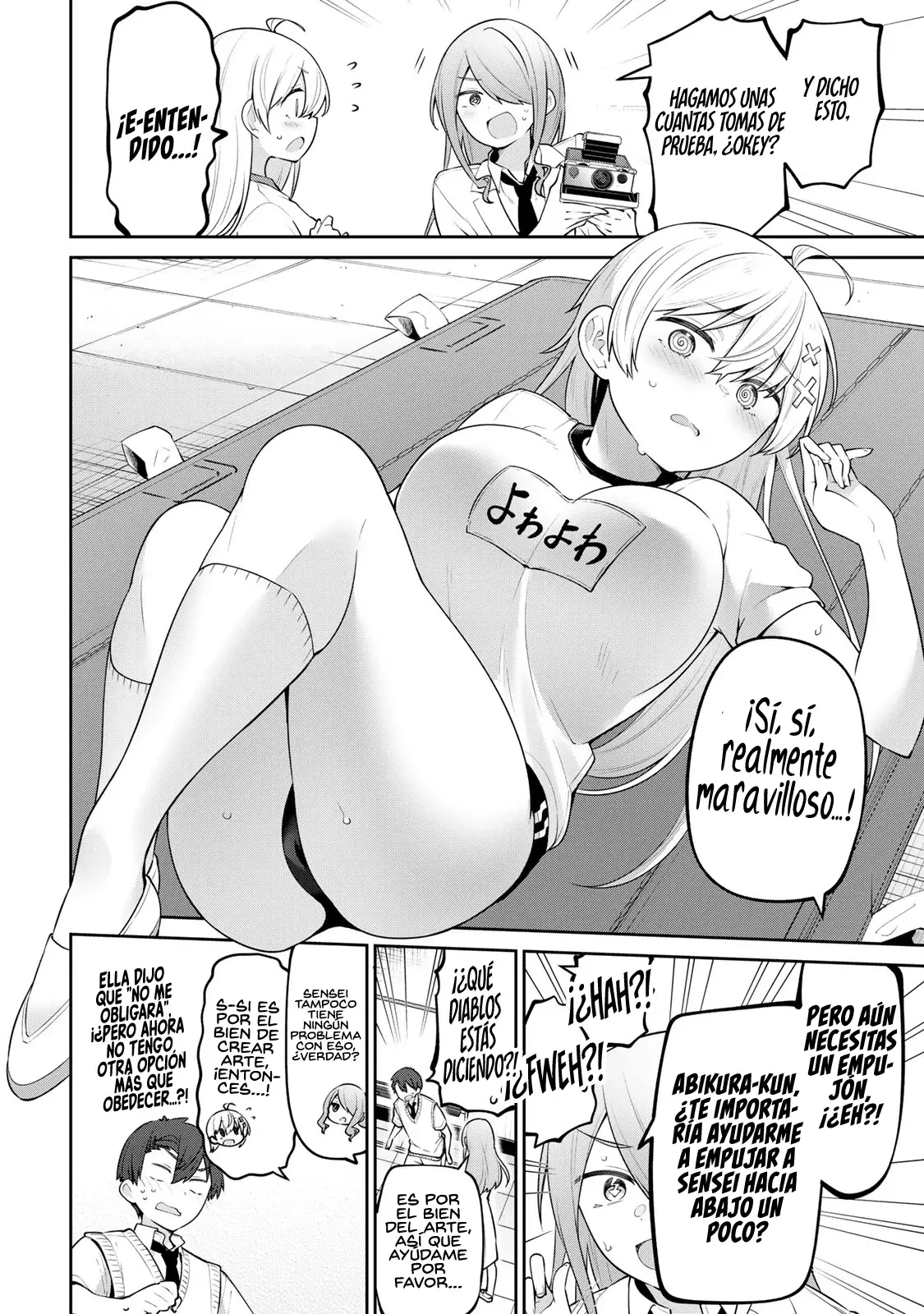 Yowayowa Sensei Capitulo 24 página 14