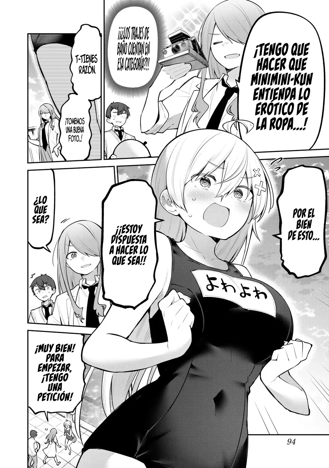 Yowayowa Sensei Capitulo 26 página 3