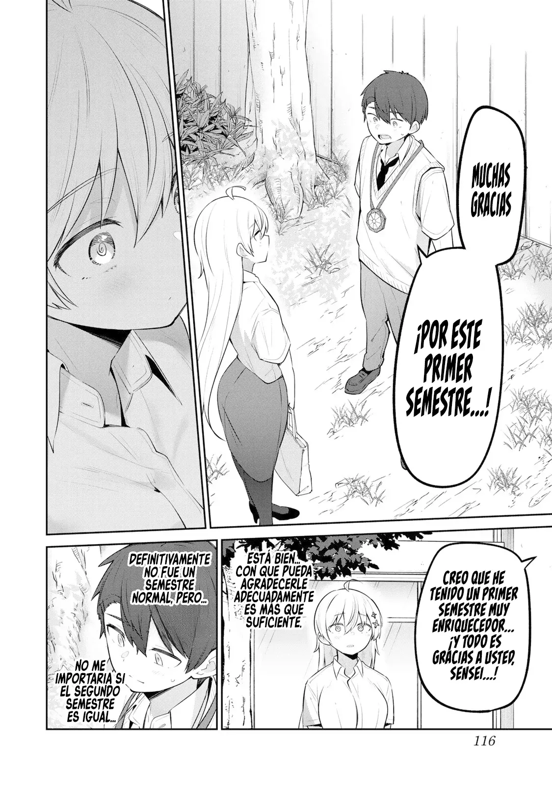 Yowayowa Sensei Capitulo 27 página 9