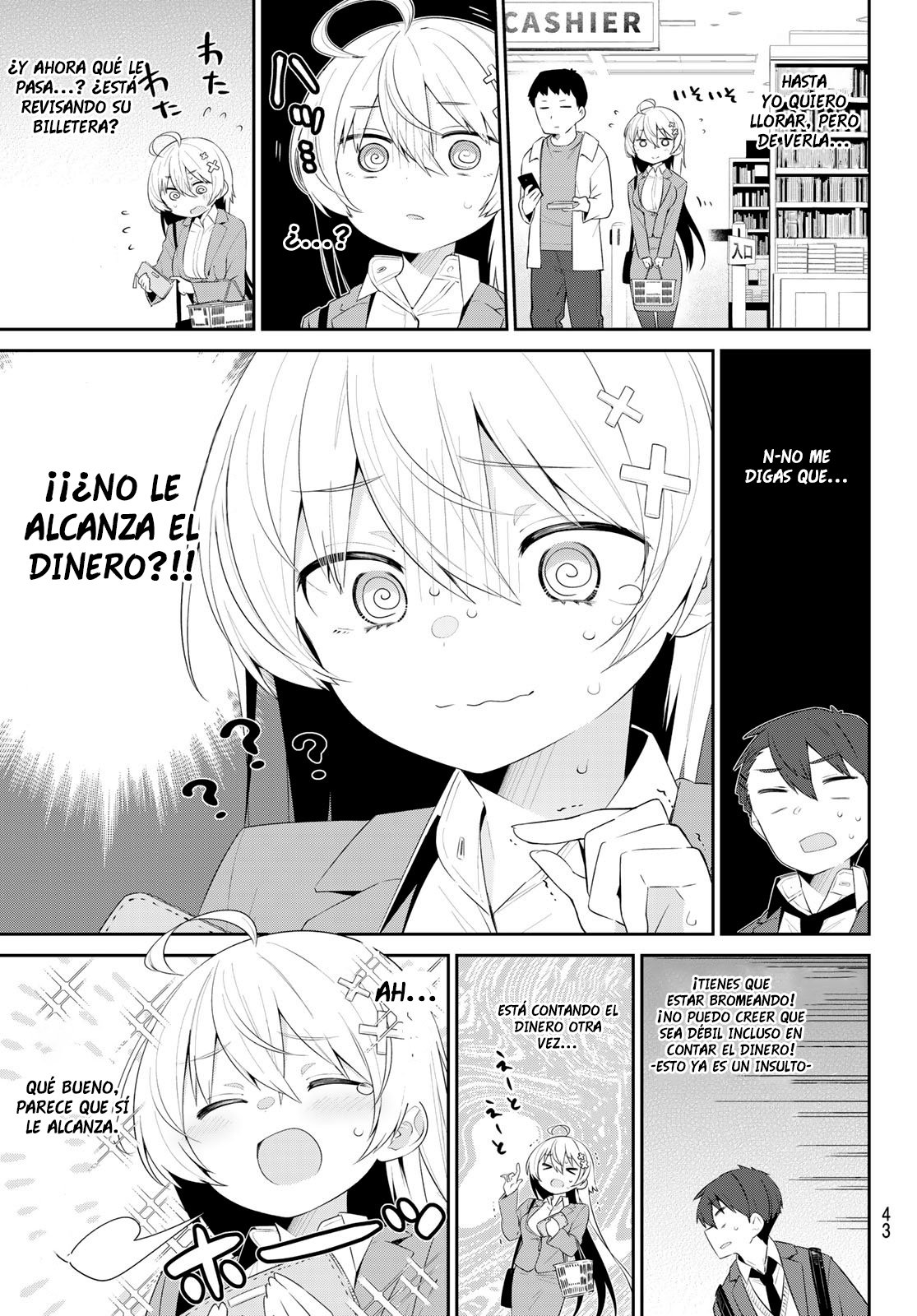 Yowayowa Sensei Capitulo 3 página 8